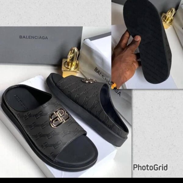 Balenciaga Photogrid Men’s Slides