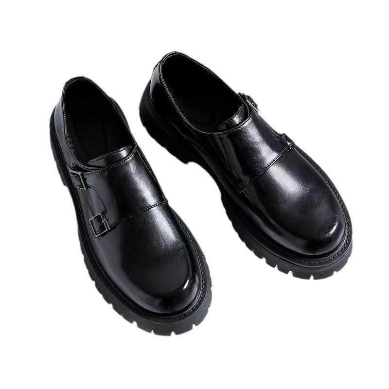 Black Chunky Soled Loafers Black Chunky Soled Loafers