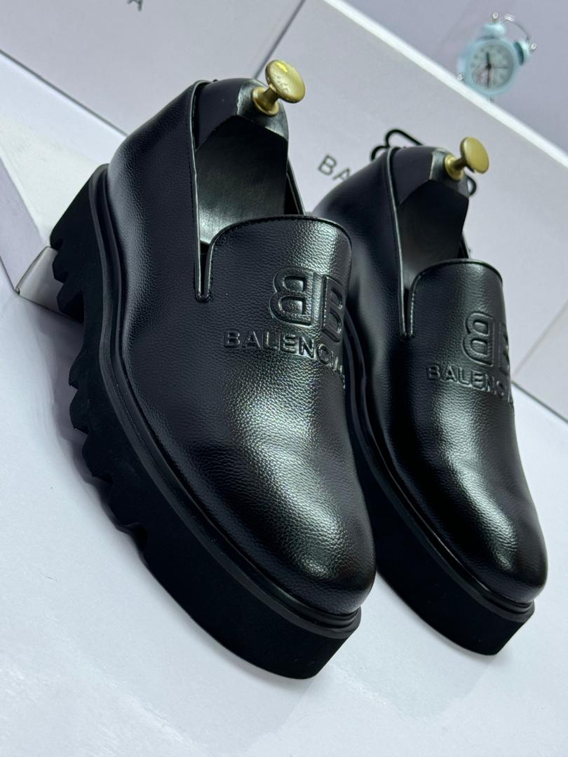Black Lug Sole Loafers Black Lug Sole Loafers