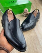 Black Polished Men’s Loafers