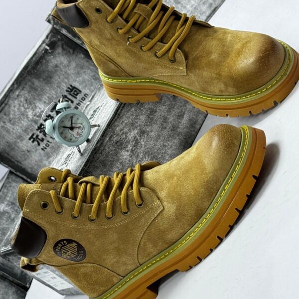 Black Suede Motorcycle Boots