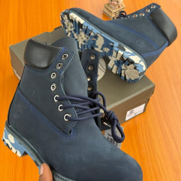 Blue Timberland Boots