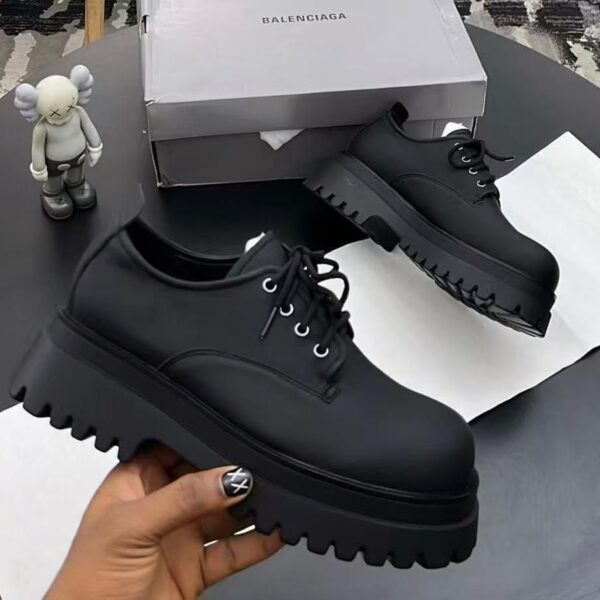 Bulldozer Platform Derby Shoes