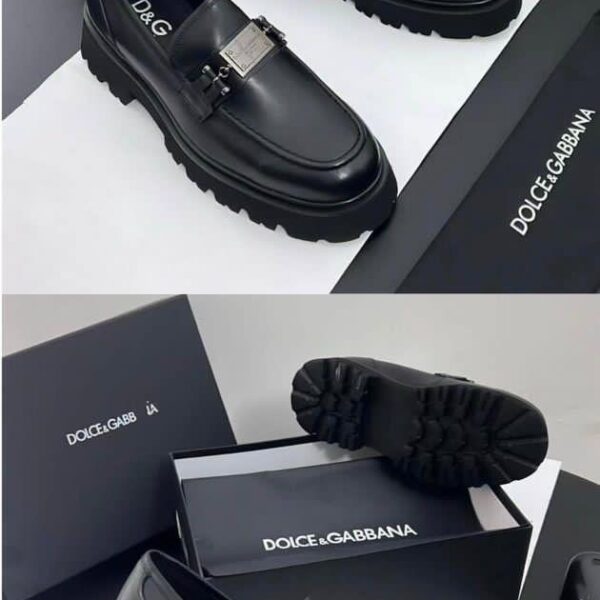 Chunky Lug Sole Loafers