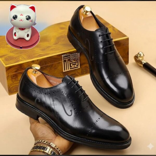 Embossed Formal Office Shoes