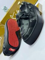 Evaristus Ikpa Black Camouflage Loafers