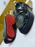 Evaristus Ikpa Black Camouflage Loafers