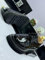 Givenchy Glossy Black Chunky Sole Shoes - Image 2