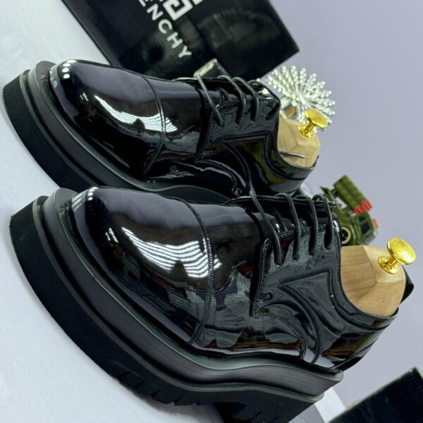 Givenchy Glossy Black Chunky Sole Shoes
