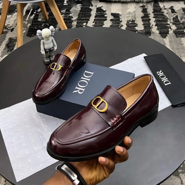 Granville Burgundy Leather Loafers