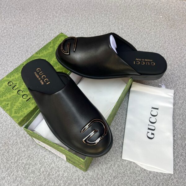 Gucci Black Half Shoes