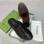 Gucci Black Half Shoes