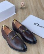 Gucci-Style Monogram Leather Horsebit Loafers