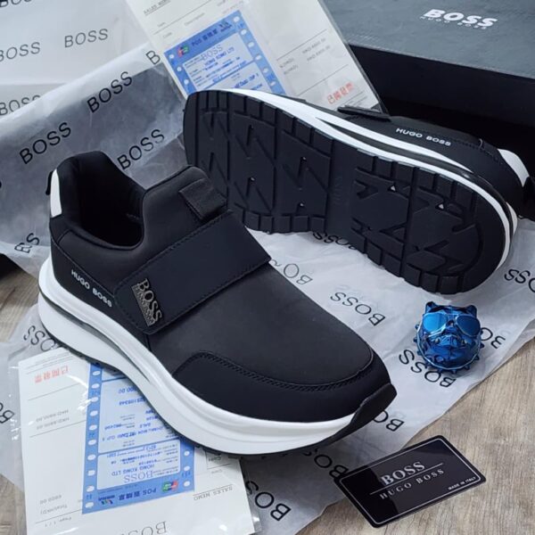 Hugo Boss Black Strap Sneakers