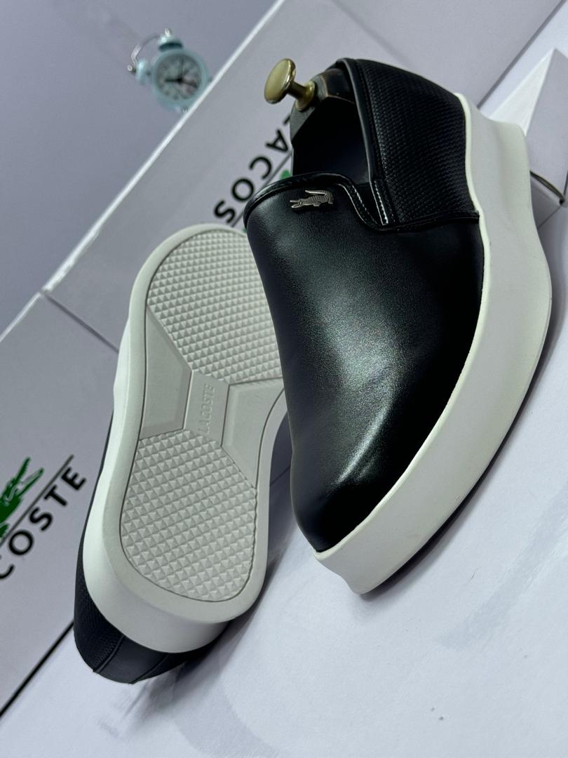 Lacoste Chunky Leather Slip-On Loafers Lacoste Chunky Leather Slip-On Loafers