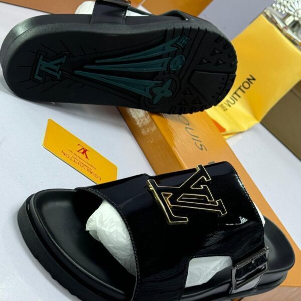 Louis Vuitton Black Men’s Slides