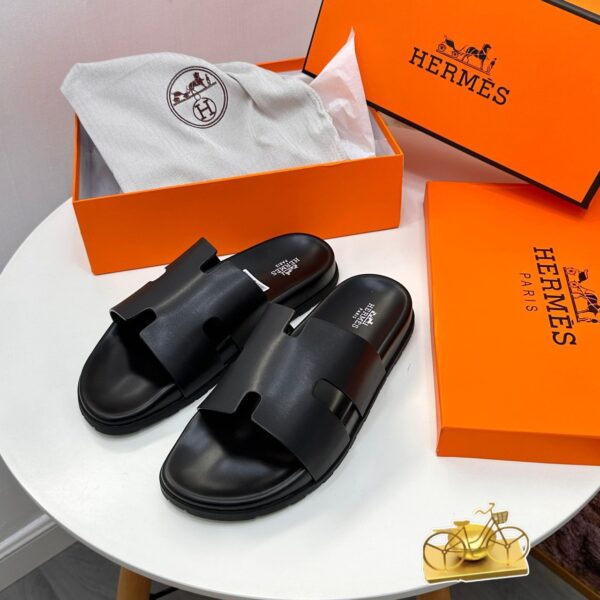 Luxury Designer H-Cut Men's Slides