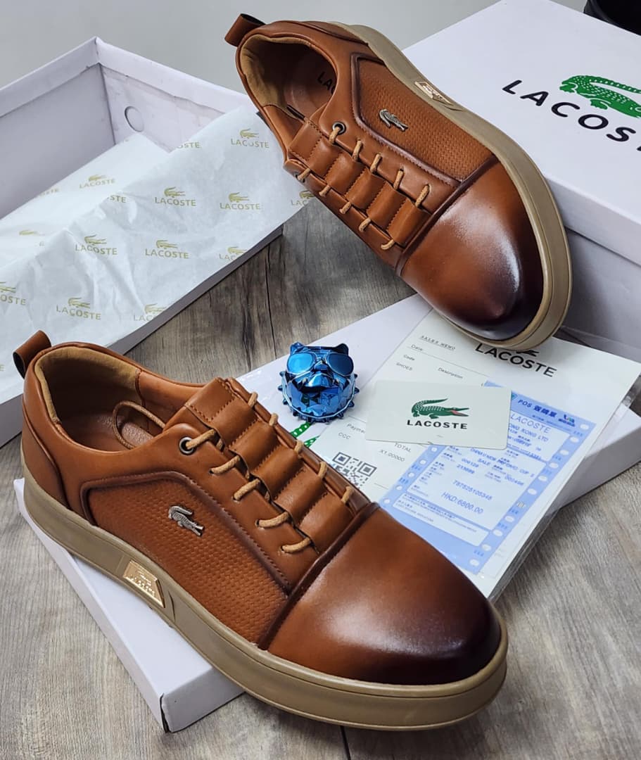 Men's Casual Shoes with Textured Side Panels Men's Casual Shoes with Textured Side Panels