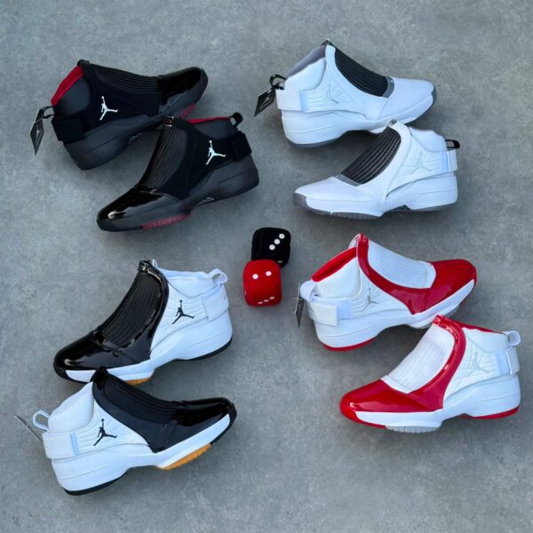 Nike Air Jordan 19 “Black & Red” Sneakers
