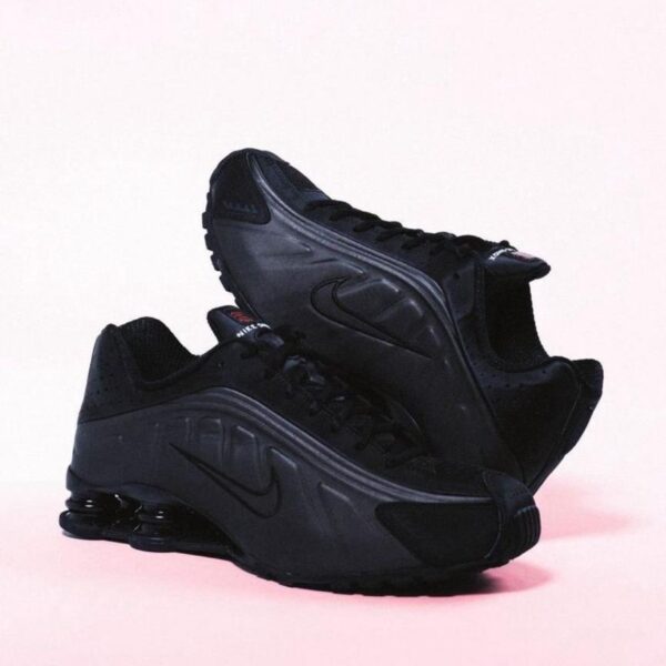 Nike Shox R4 Sneakers in All-Black