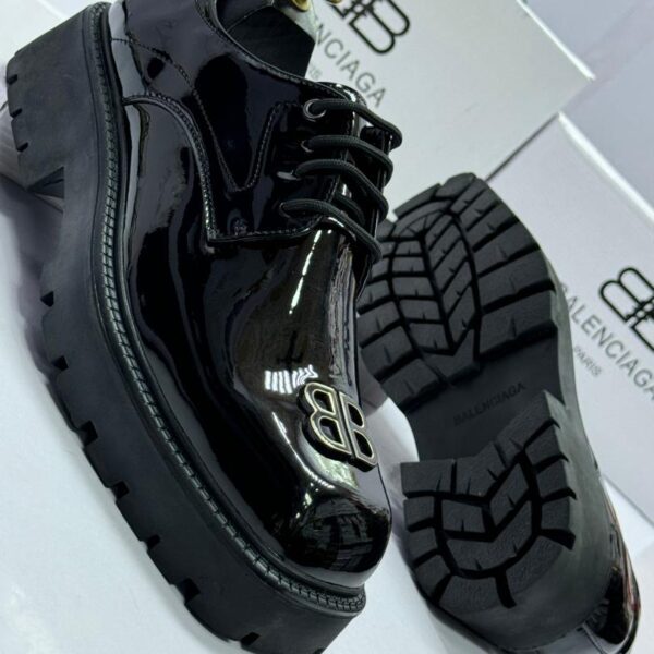 Patent Leather Derby Shoes