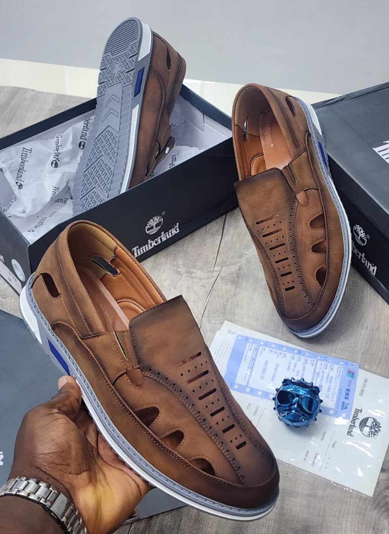 Timberland Brown Slip-On Sandals Timberland Brown Slip-On Sandals