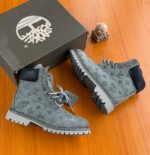Timberland Grey Suede Boots