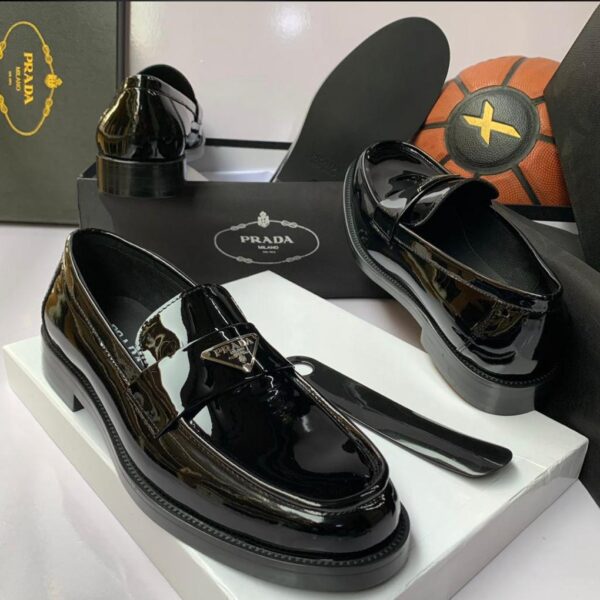 Triangle Logo Plaque Designer Loafers