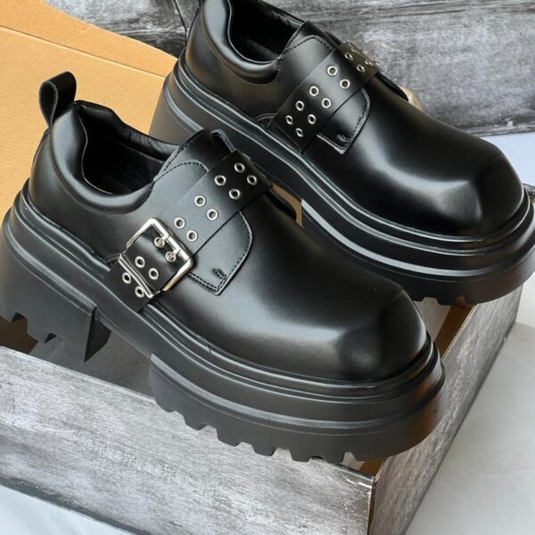 Urban Black Platform Shoes