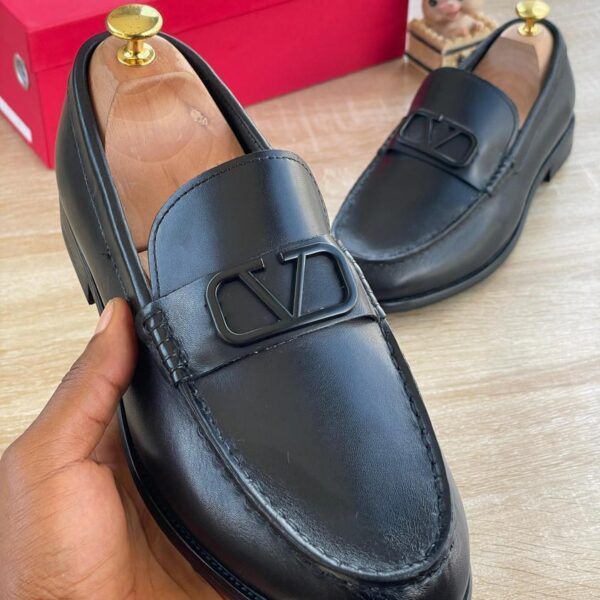 Valentino Garavani VLogo Leather Loafers