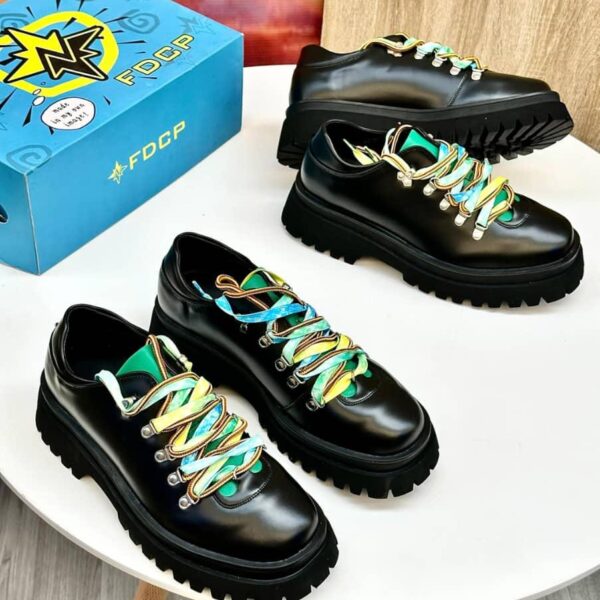 Akomi Lupita Black Leather Boots