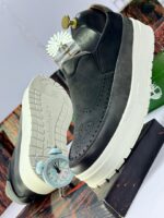 Men's Black Suede Slip-On Shoes