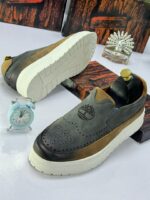 Men's Black Suede Slip-On Shoes - Image 4