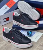 Mens Navy Blue White Sneakers