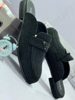 Prada Studded Half Shoes - Image 2