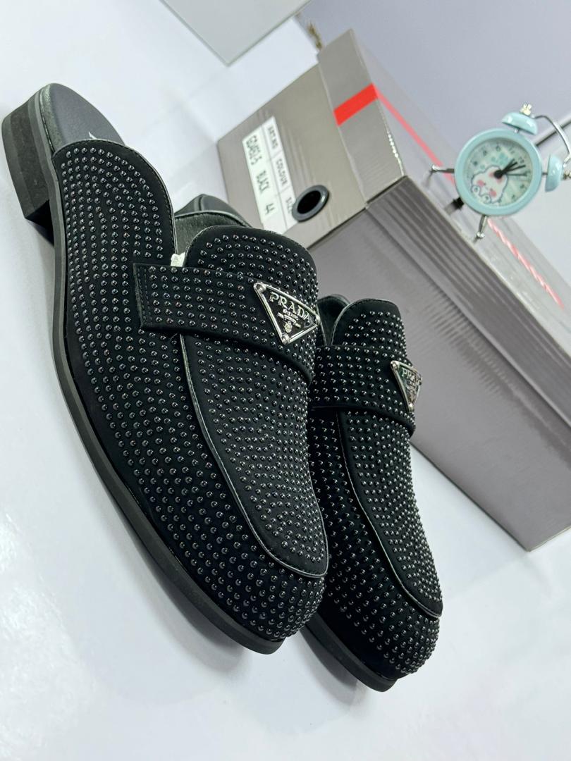 Prada Studded Half Shoes Prada Studded Half Shoes
