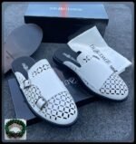 Desaudage Black Luxury Leather Half Shoes