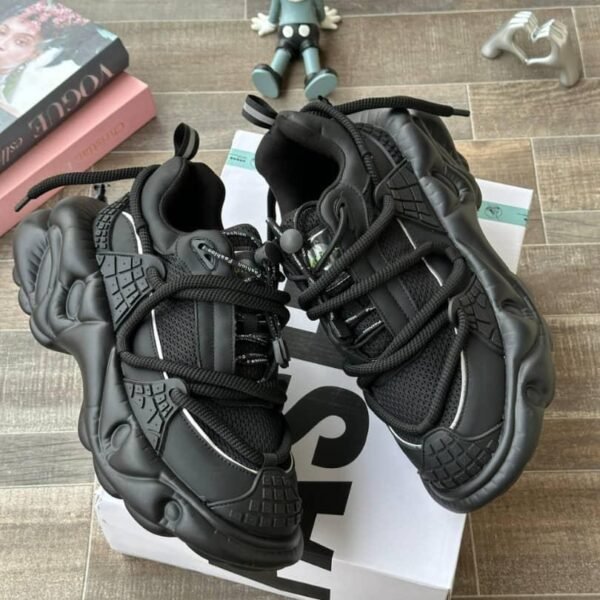 Zero Cosmos All Black Chunky Sneakers