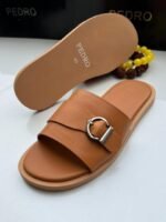 Pedro Tan Slide Sandals