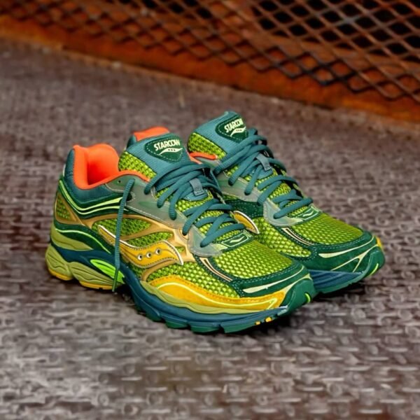 Starcow x Saucony ProGrid Omni 9 Nature Acts Man Does Mens Sneakers