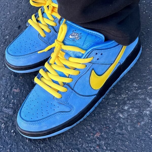 Powerpuff Girls x Nike SB Dunk Low Blossom Bubbles Buttercup Mens Sneakers