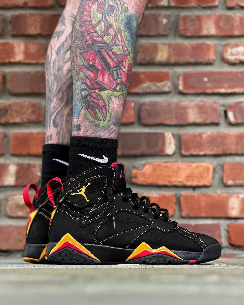 Air Jordan 7 Retro Citrus 2022 Black Orange Varsity Red Mens Sneakers Nigeria Air Jordan 7 Retro Citrus 2022 Black Orange Varsity Red Mens Sneakers Nigeria